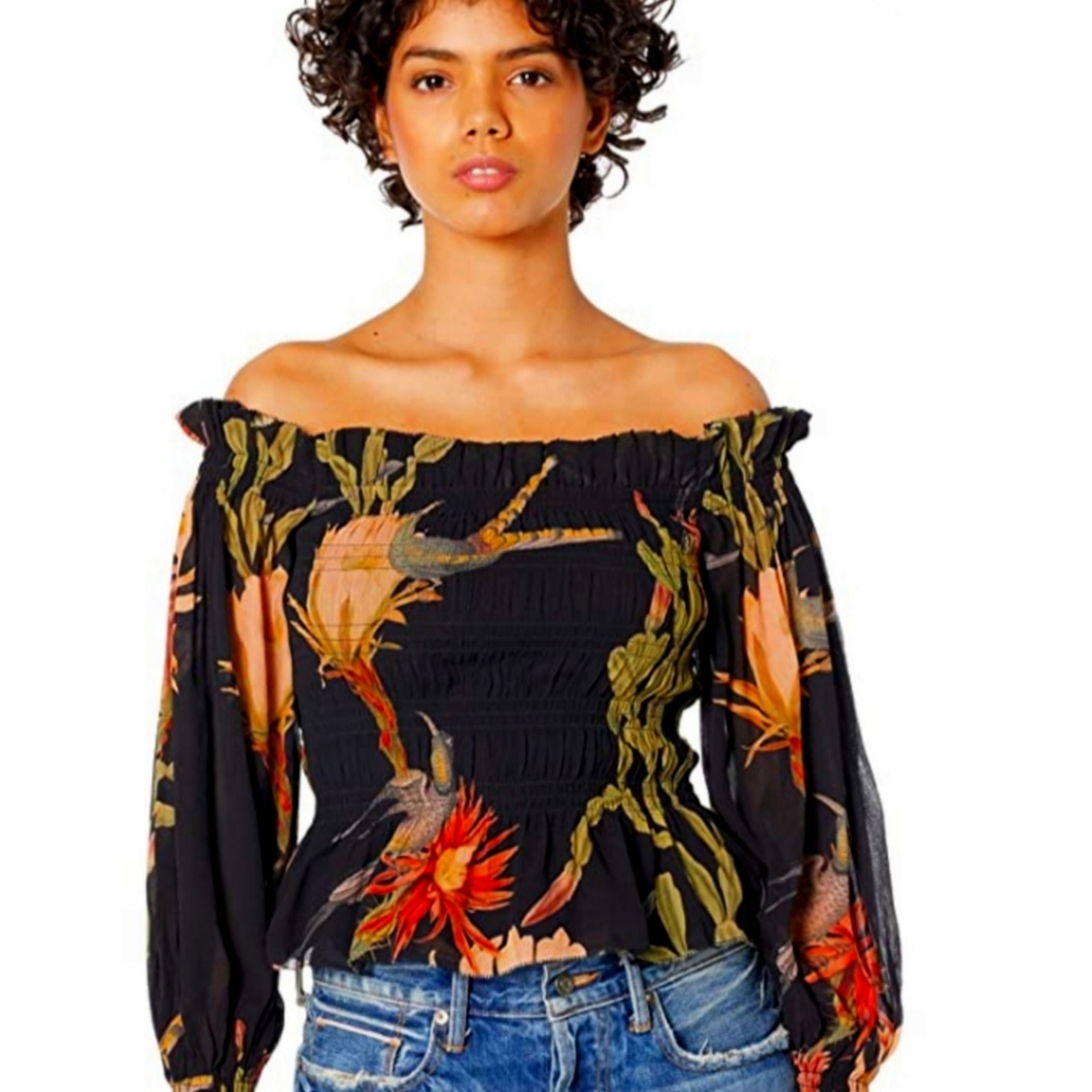 Allsaints lara Nolina top size 2